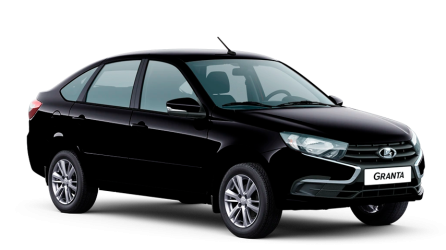 Черная LADA Granta Лифтбек