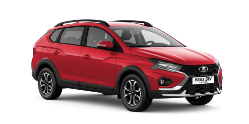 Бордовая LADA Iskra SW Cross Универсал Кросс