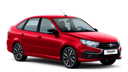 Бордовая LADA Granta Sport [Спорт] Лифтбек