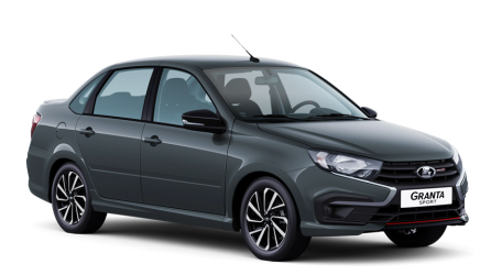 Серебристо-темная LADA Granta Sport [Спорт]
