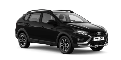 Черная LADA Iskra SW Cross Универсал Кросс