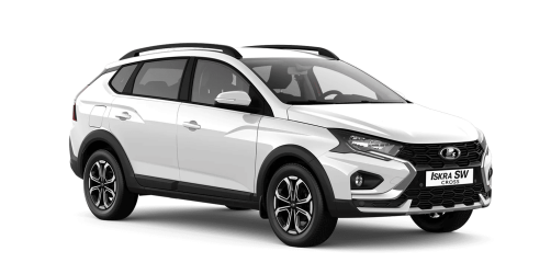 Белая LADA Iskra SW Cross Универсал Кросс