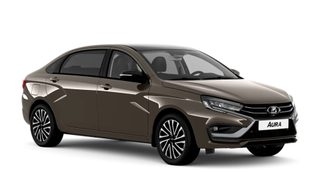 Золотисто-коричневая LADA Aura Статус