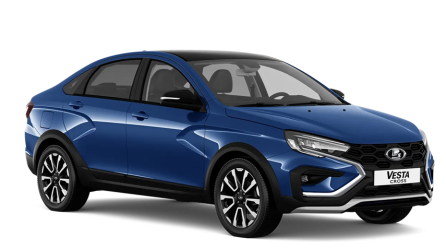 Синяя LADA Vesta Cross [Кросс]